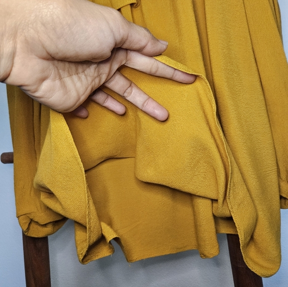 Anthropologie Maeve Brearly Open Shoulder Shirt - Picture 12 of 14